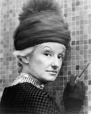 American actress and comedienne Phyllis Diller circa 1950 Old Photo