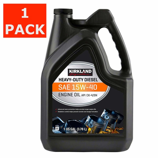Kirkland Signature Heavy Duty Diesel 15w40 Motor Oil 1gallon 3pack