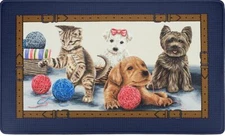 ANTI-FATIGUE NON SLIP FLOOR MAT(18"x 30") PVC, PRECIOUS PETS, CATS & DOGS, Achim