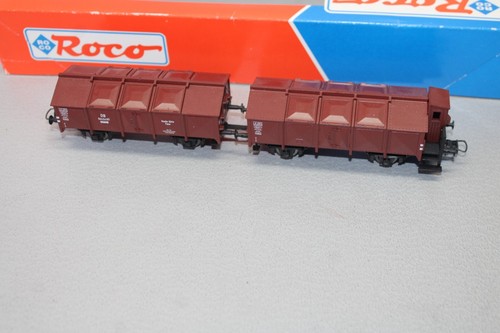 Roco 46993 Klappdeckelwagen-Set H0  der DB aus Sammlung in OVP | Condition: Neu