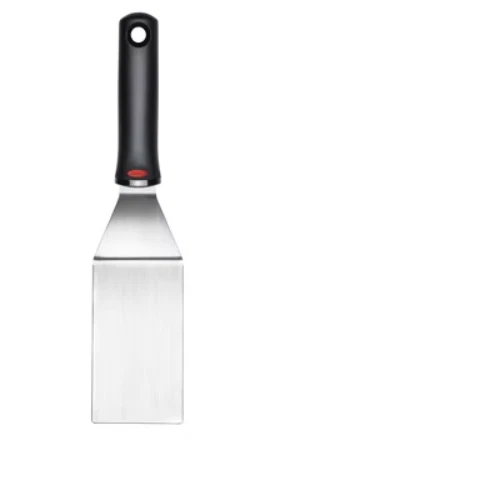 OXO Restaurant Solid Turner Spatula: Stainless Steel Metal Spatula for Cooking