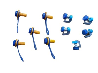 Laparoscopic Trocar Top Mounted Flip-on Reducer Silicone Surgical 5mm 10Piece