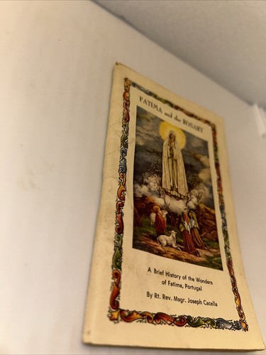 Fatima And The Rosary 1962 by Rev Msgr Joseph Cacella - Picture 2 of 10