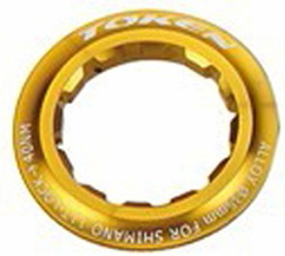Token Verschlußring für Shimano Kassetten 11 Zähne gold - Main Image