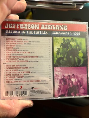 洋楽 Jefferson Airplane/ RETURN TO THE MATRIX JEFFERSON AIRPLANE - RETURN TO THE MATRIX: FEBRUARY 1, 1968 - NEW