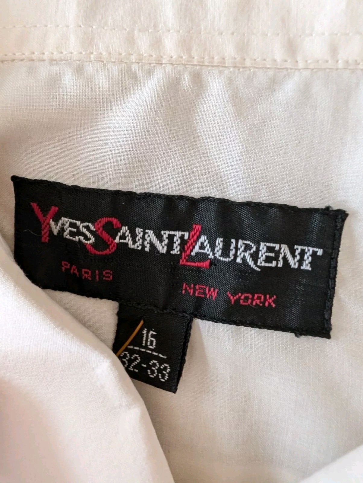 camicia yves saint laurent con bottoni