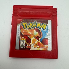Authentic Pokemon Red Version Nintendo Gameboy *BAD BATTERY WON'T SAVE!!!*