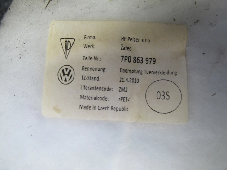 2011-2018 PORSCHE CAYENNE 958 FRONT LEFT & RIGHT SIDE INTERIOR DOOR PANEL SET - Image 3 of 4