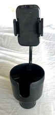 Car Truck Cup Holder Phone Mount Universal Auto Cell Phone Stand w/ Drink Holder