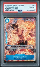Portgas.D.Ace (Parallel) OP08-052 Two Legends Foil for sale online