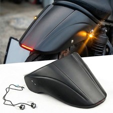 SCHWARZE HECKAUFGER&Auml;UMTE KOTFL&Uuml;GEL ELIMINATOR LED F&Uuml;R HONDA REBEL CMX 300...