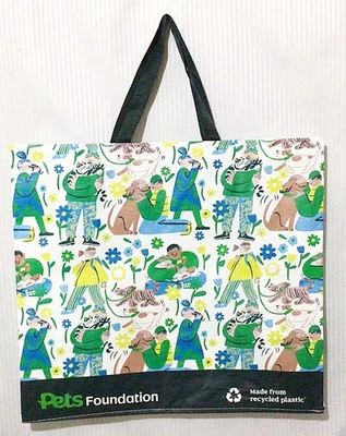 PETS AT HOME Pet At Home wiederverwendbare Einkaufstasche fürs Leben 81% recycelt mittel 43 x 38 x 22 cm