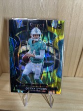 2025 Panini Select - Concourse Quinn Ewers #82 Black & Gold Shock Prizm (RC)