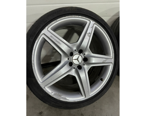 MERCEDES AMG W216 W221 S63 ALUFELGEN RÄDER WHEEL SET WHEELS ALLOYS A2214013402 - Bild 5 von 5
