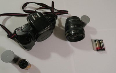 Canon Spiegelreflexkamera analog EOS 750 mit Zoom Lens EF 35-70mm 1 : 3.5-4.5