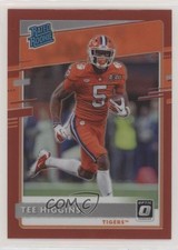 2020 Panini Chronicles Draft Picks Red Prizm Tee Higgins #6 vn7