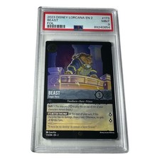 Disney Lorcana EN 2 Rise of the Floodborn Beast - Tragic Hero 173 FOIL PSA 9