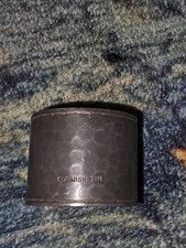 Vintage Cornish Tin Napkin Ring Hand Hammered Good Condition