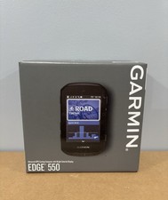 New - Garmin Edge 550 Cycling Computer Black Preloaded Maps Multiband GPS Bike