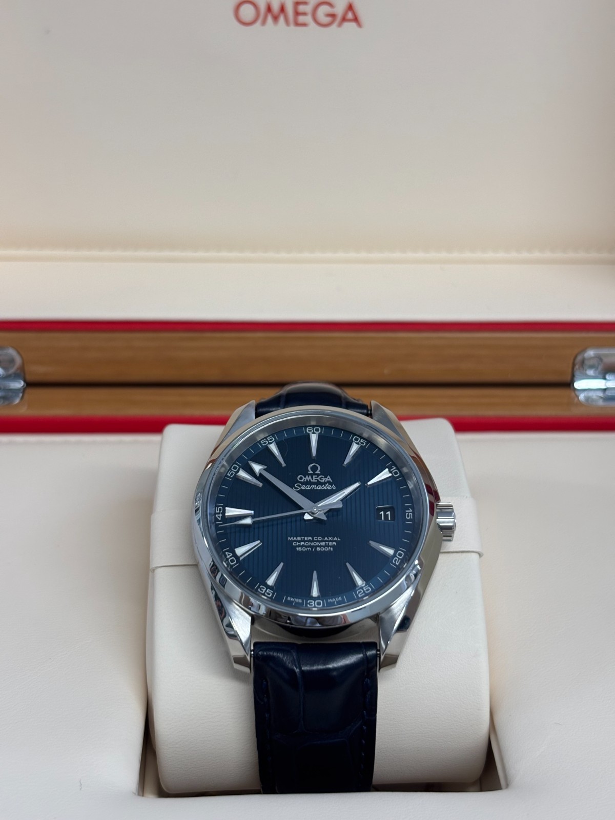 OMEGA Seamaster Aqua Terra Blue Dial 231.13.42.21.03.001 2016