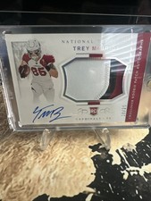 2022 National Treasures Trey Mcbride Crossover Rookie Autograph On Card Auto /25