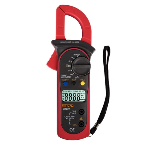 Digital Clamp Multimeter St201 2000 Counts Meter Ammeter  Voltage9672 - Picture 1 of 10