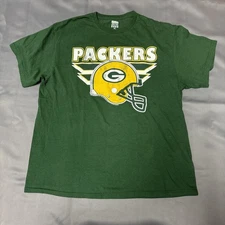 Green Bay Packers Shirt Men's Large Kickoff NFL By Junk Food