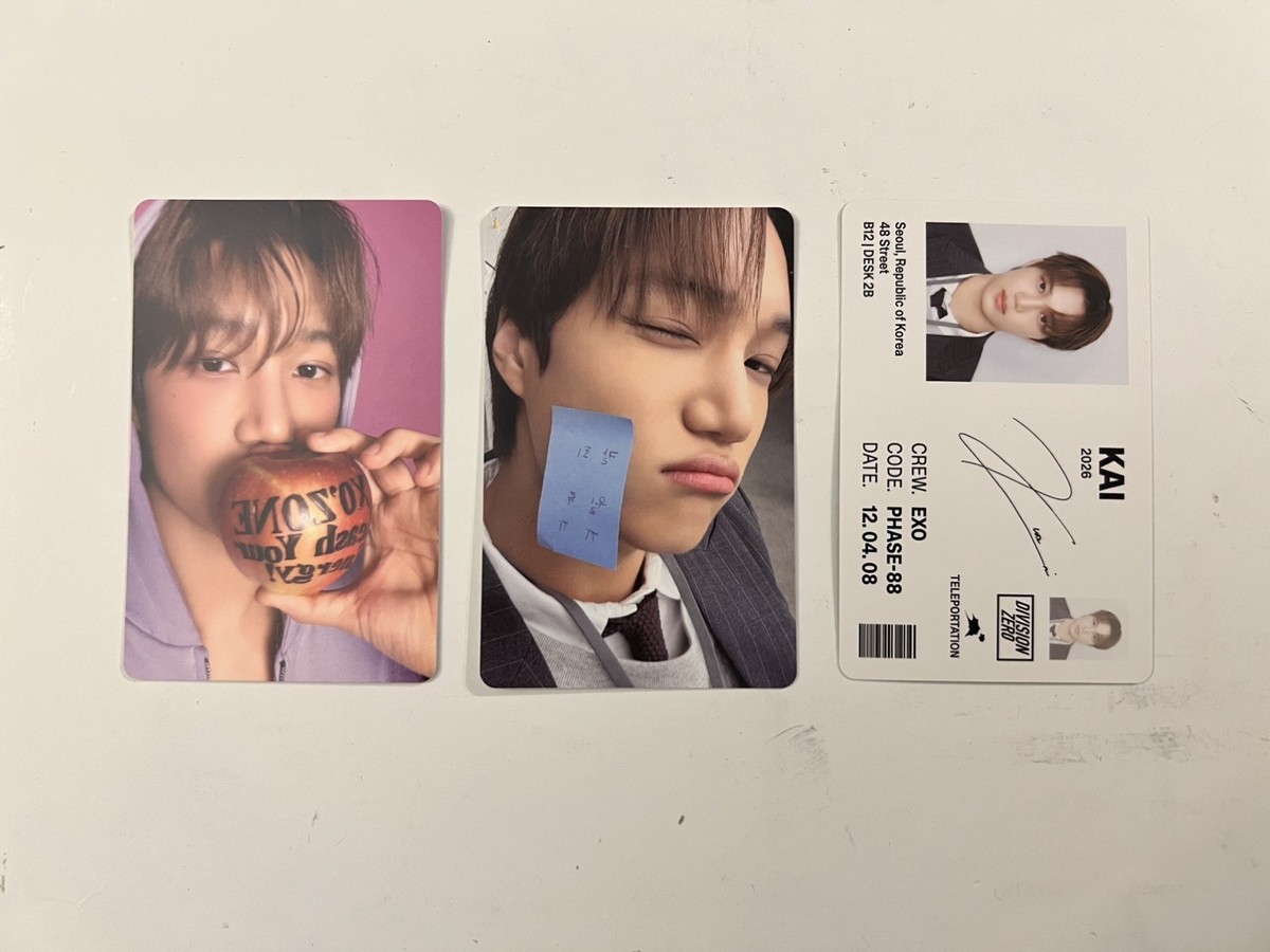 EXO 2026 Season's Greeting KAI Photo Card Set | eBay