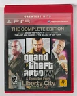 New ListingGrand Theft Auto IV & Episodes From Liberty City PS3 PlayStation 3 Complete Edit
