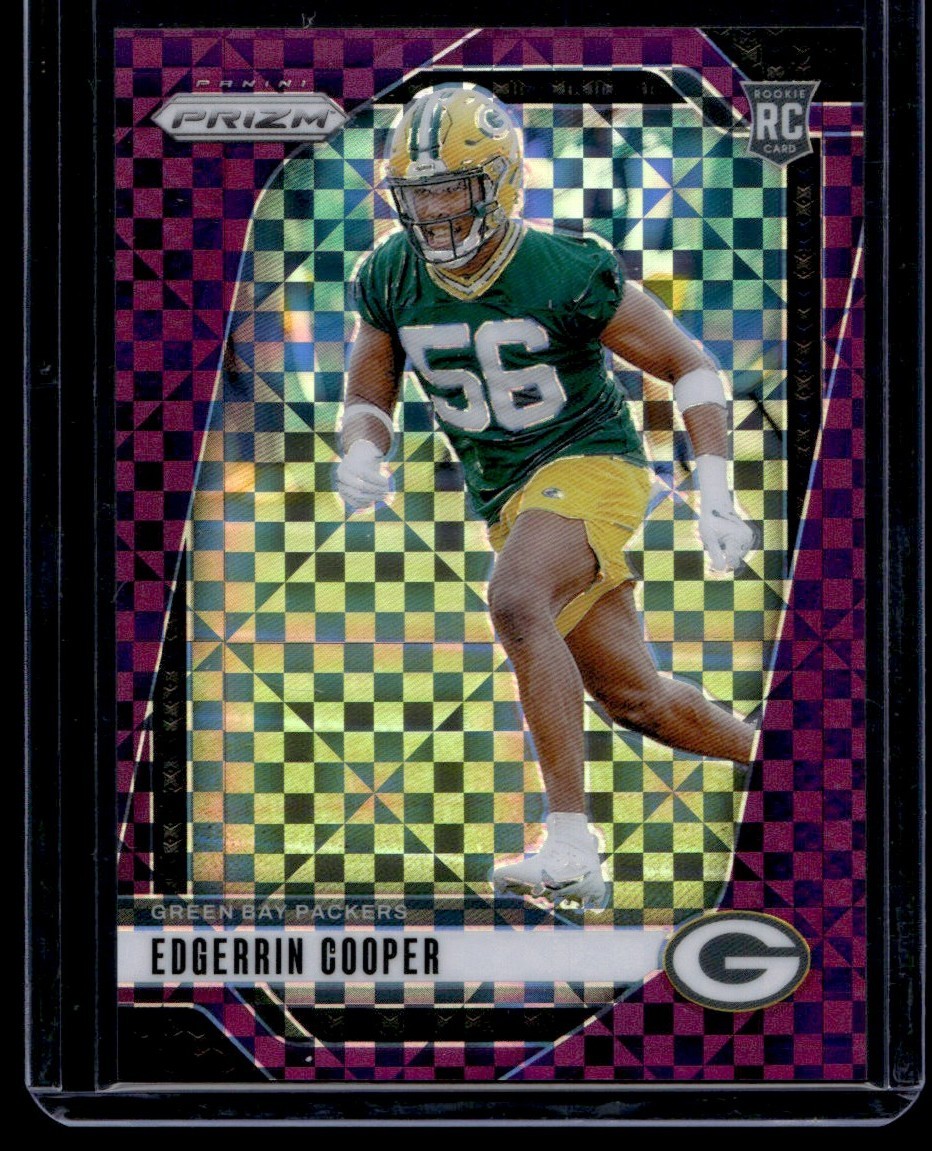 2024 Panini Prizm Edgerrin Cooper Rookie /49 #331 Purple Power
