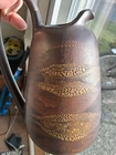 Vintage Mid Century Royal Haeger Pottery Earth Wrap Pitcher Lava Glaze 9"