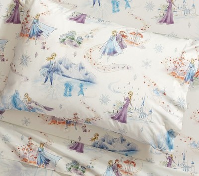 Disney Frozen Enchanted Forest Organic Cotton Sheet Set- Twin