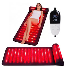 Red Light Therapy Mat with Infrared Heat and 3D Neck Support