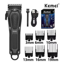 Kemei KM-1071 Electric Hair Clipper UBS Rechargeable Cordless Beard Trimmer