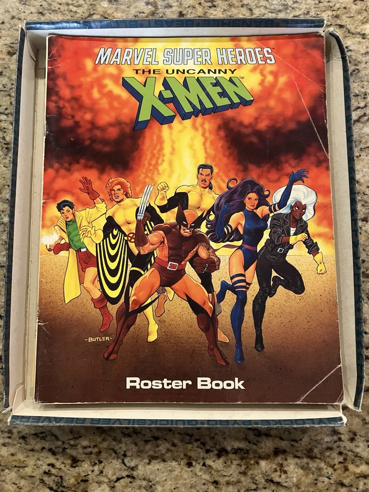 The Uncanny X-Men Campaña Especial Marvel Super Heroes TSR #6896 - Juego Completo Foto 2 de 4