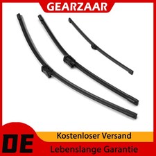 Scheibenwischer Wischerblätter Komplett Set für Audi A4 Avant 2015-2020 3tlg