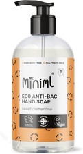 Miniml Antibacterial Hand Soap Wash Soft & Sensitive Sweet Clementine 500ml 16.58 per litre