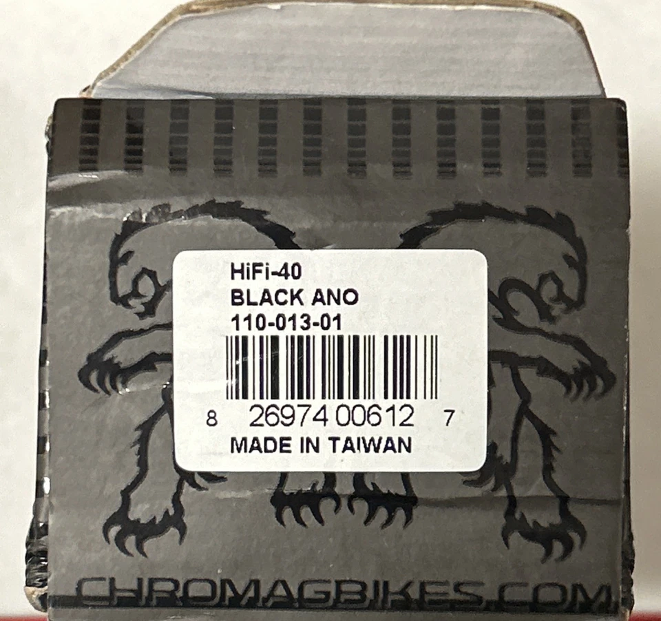 Chromag HiFi V2 Stem (31.8) 0d x 40mm - Black New - Image 2 of 3