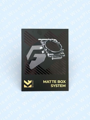K&F Concept Mini Matte Box Lite mit Top Flag für DSLRS mit 2pcs 4 x5.65'' Filter