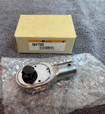 NEW - TOHNICHI QH Type Ratchet Head QH15D 15D, 1/2″ Square Drive
