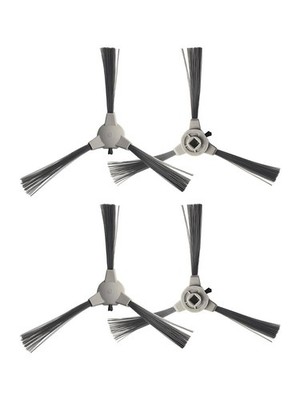 Long Lasting Performance 4 Replacement Brushes for Cecotec for Conga 2290 Robot