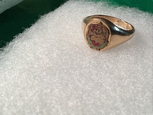 Vintage Moose Lodge Gold Ring PAP, LOOM Size 9.25 1/20 12 KT GF