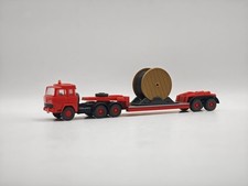 Wiking 503/7 Magirus 235 D Tieflader-Sattelzug H0 1:87 Rosso Modellino