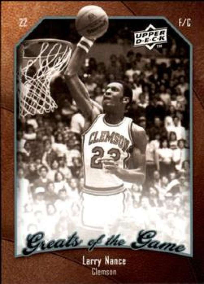 2009-10 Upper Deck Greats of the Game NCAA Basketball Base or Short Prints