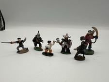 Ral Partha Grenadier Heritage Metal Miniatures Lot of 6 D D Figures Vintage 003