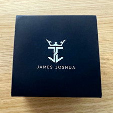 James Joshua Rose Gold Stainless Steel Bracelet Watch Black Dial Quartz w/ Box