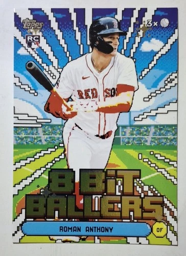 2026 Topps Celebrations 8 Bit Baller Roman Anthony Red Sox RC 8B-2 FREE SHIPPING