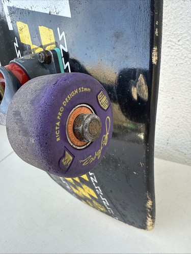 Krooked Skateboards Zig Zagger Skateboard Deck 8.5'" x 32.25" Old School Vtg Use - Picture 9 of 19