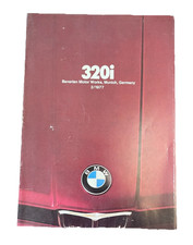 Vintage BMW Brochure 320i Sales Advertising Catalog Car Automobile 1977