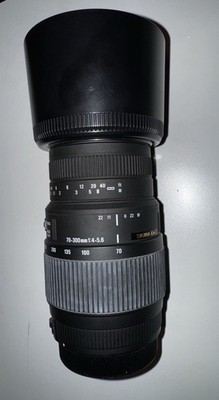 Sigma 70-300mm 4-5.6 für Canon